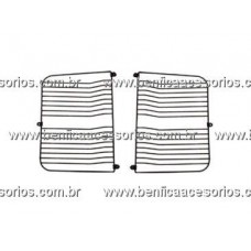 GRADE PROT. FAROL MB CARA PRETA CROMADA