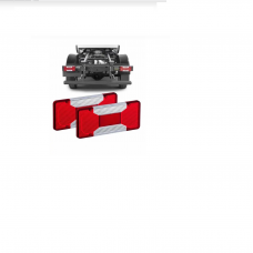 PAR LENTES ACRILICA BICOLOR P/ IVECO DAILY, LD/LE PAR LENTES ACRILICA BICOLOR P/ IVECO DAILY, LD/LE