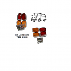 KIT LANTERNAS DE TETO KOMBI ESCOLAR COMPLETO