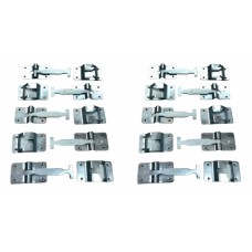 Trava Porta P/ Baú Caminhão Kit Com 10 Conjuntos Completos Trava Porta P/ Baú Caminhão Kit Com 10 Conjuntos Completos