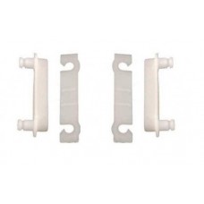 Kit c/ 2 Guias Deslizantes Do Vidro Da Porta MB Accelo LD/LE